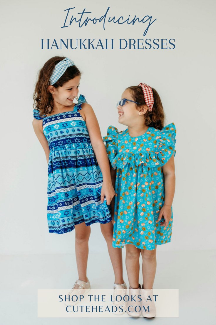 Hanukkah Dresses and Bubble Rompers cuteheads