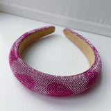 pink hearts valentines day headband