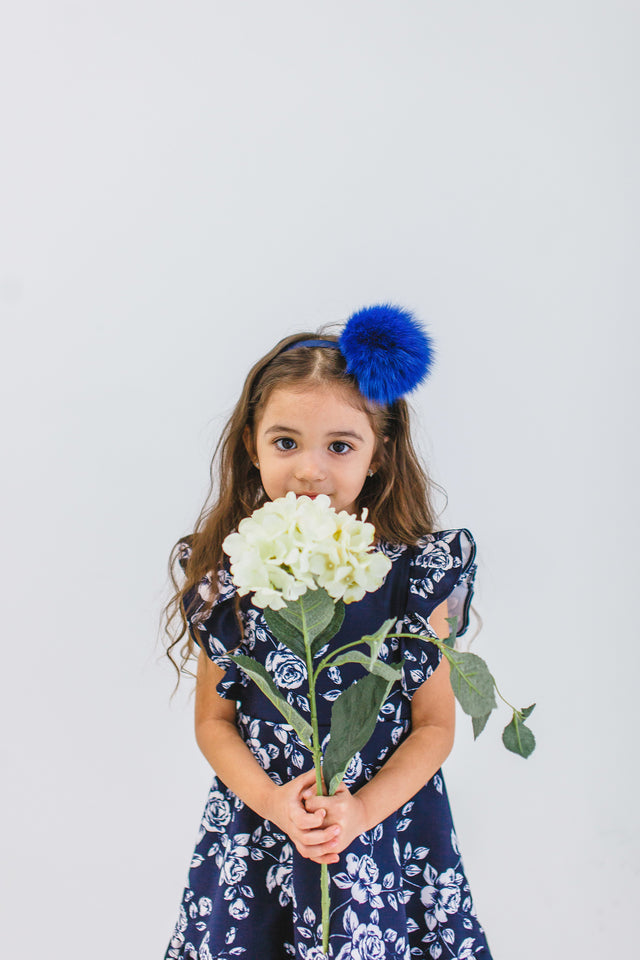 Faux Fur Puff Headband