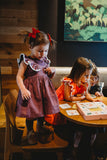 little girls purple dress