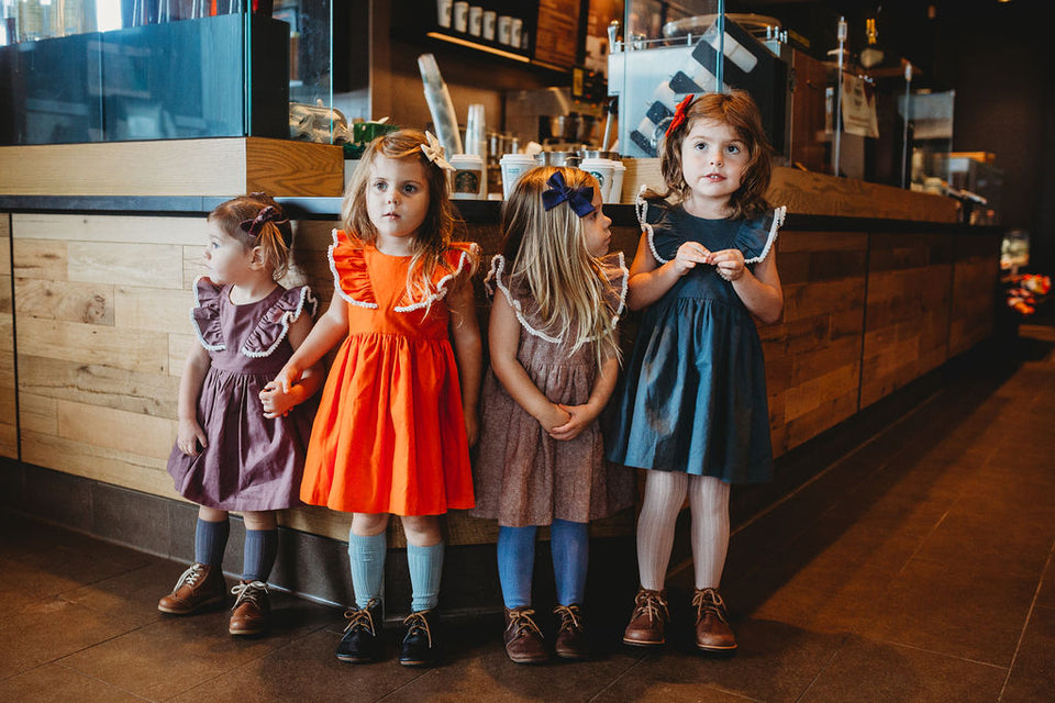 little kids linen dresses