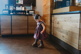 purple special occasion dress kids