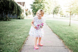 little kids polka dot party dress