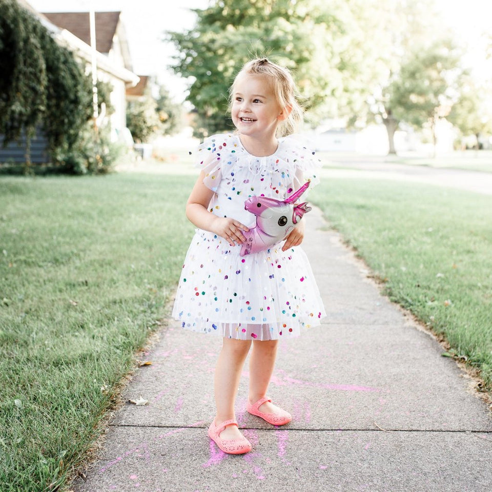 confetti party dress