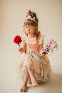 boho flower girl dress