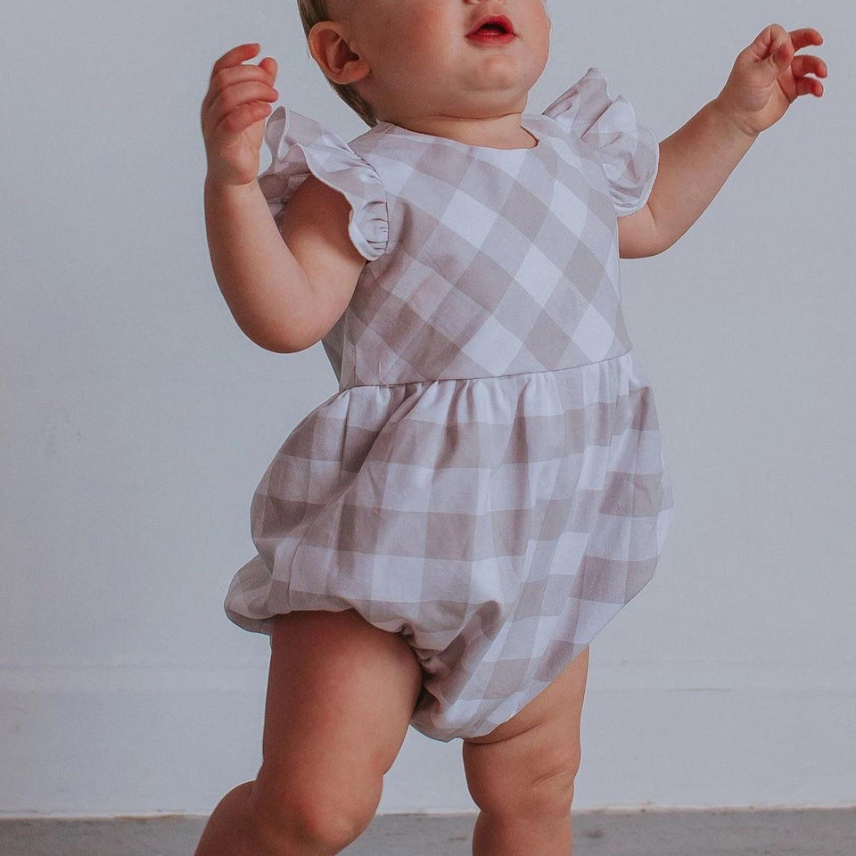 Gray infant dress shop