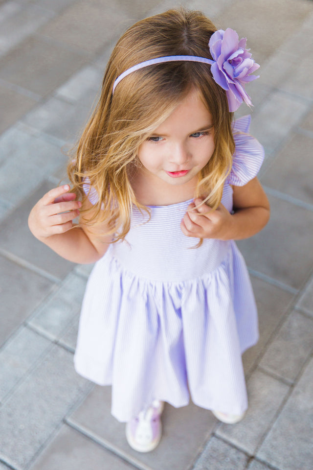 girls seersucker dress
