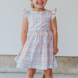 little girls rainbow dress