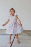 rainbow theme party dress