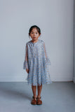 girls gray tulle dress