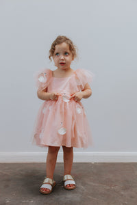 pink tulle swan dress
