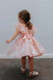 pink swan dress