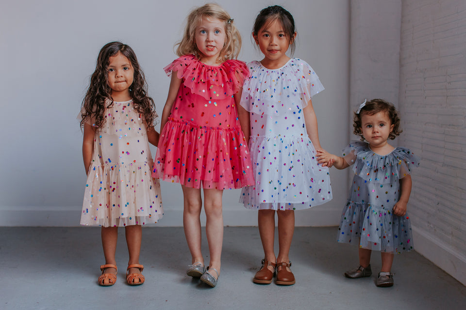 little girls tulle dresses
