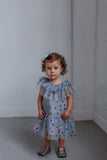 gray tulle little girls special occasion dress