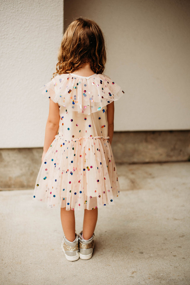 Polka dot party sales dress