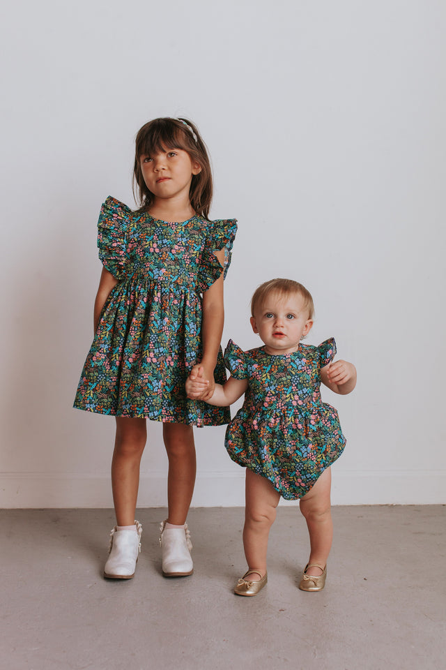 Matching little girl dresses store