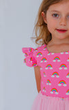 rainbow birthday party dress