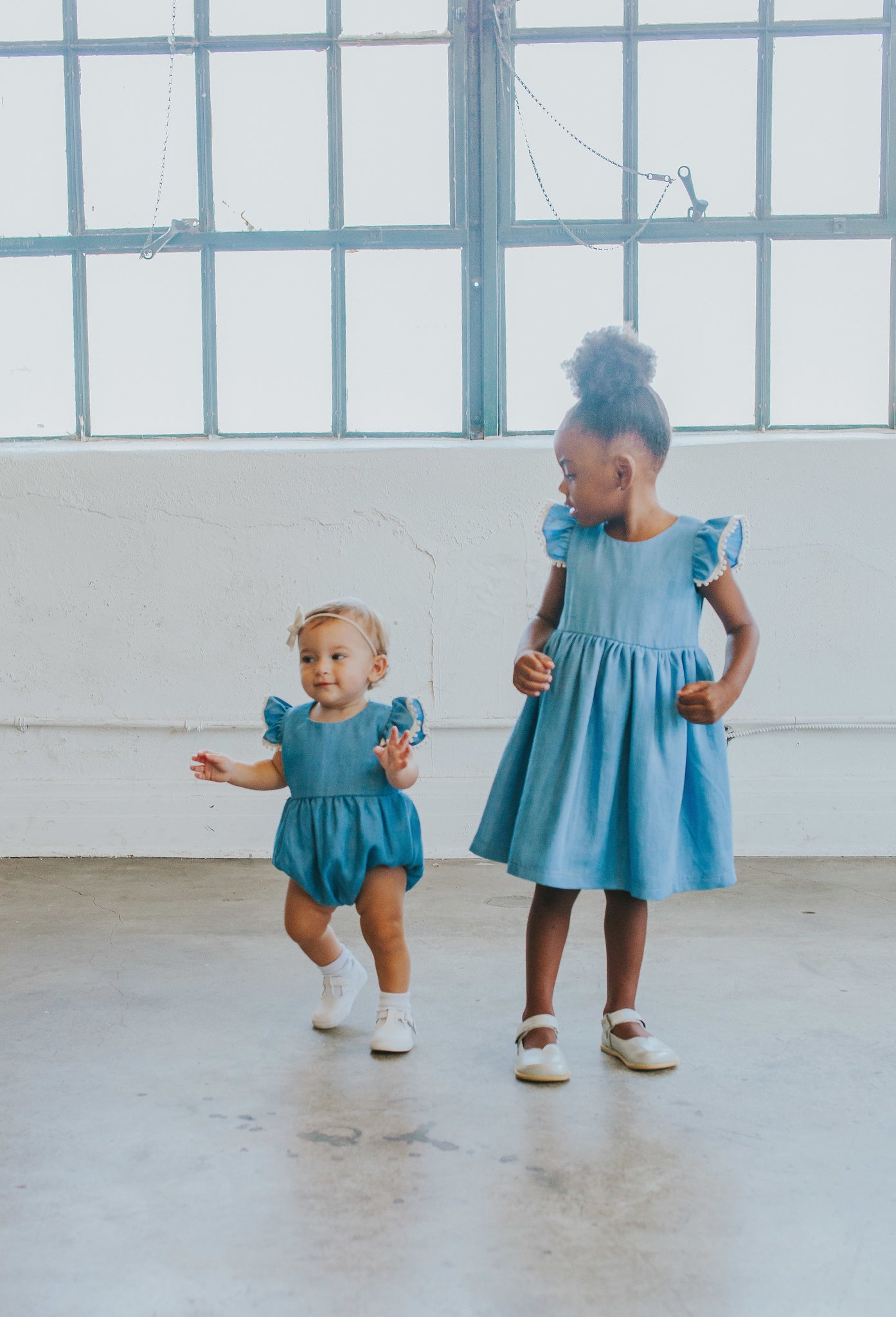 Baby girl chambray best sale dress