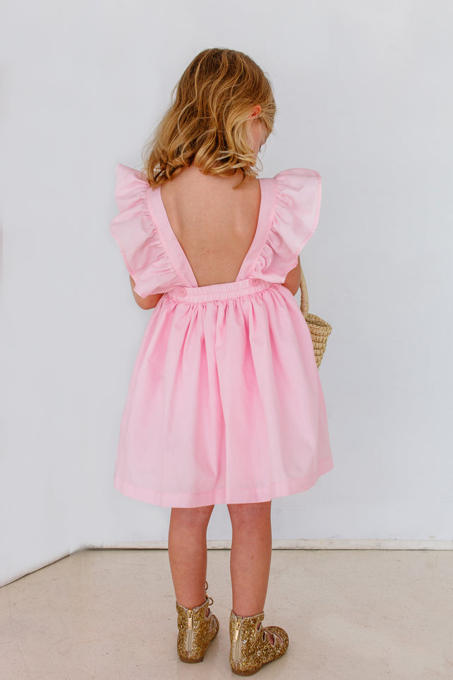 pink birthday party dress little kids