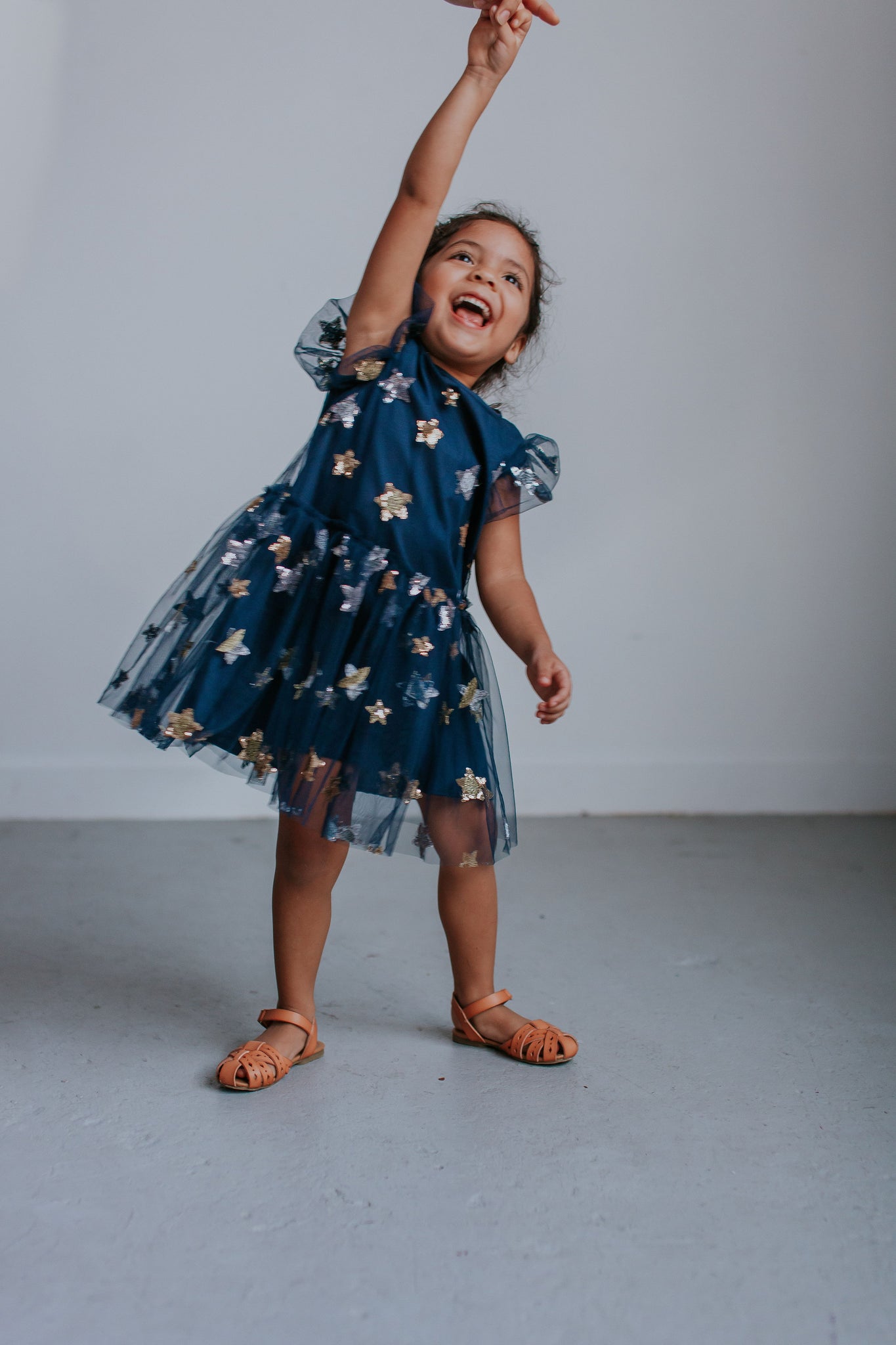 Baby girl sales navy occasion dress