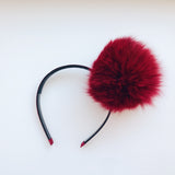 Faux Fur Puff Headband
