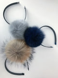 Faux Fur Puff Headband