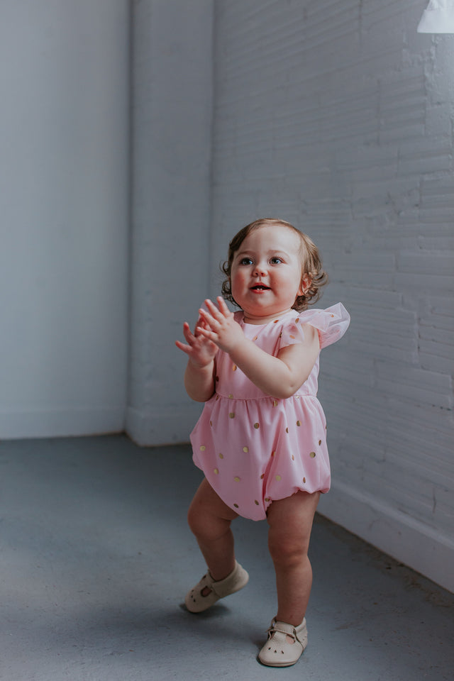 pink tulle onesie