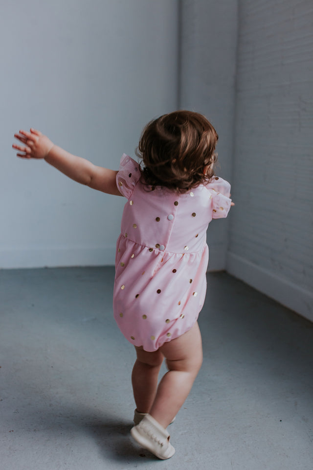 pink first birthday outfit