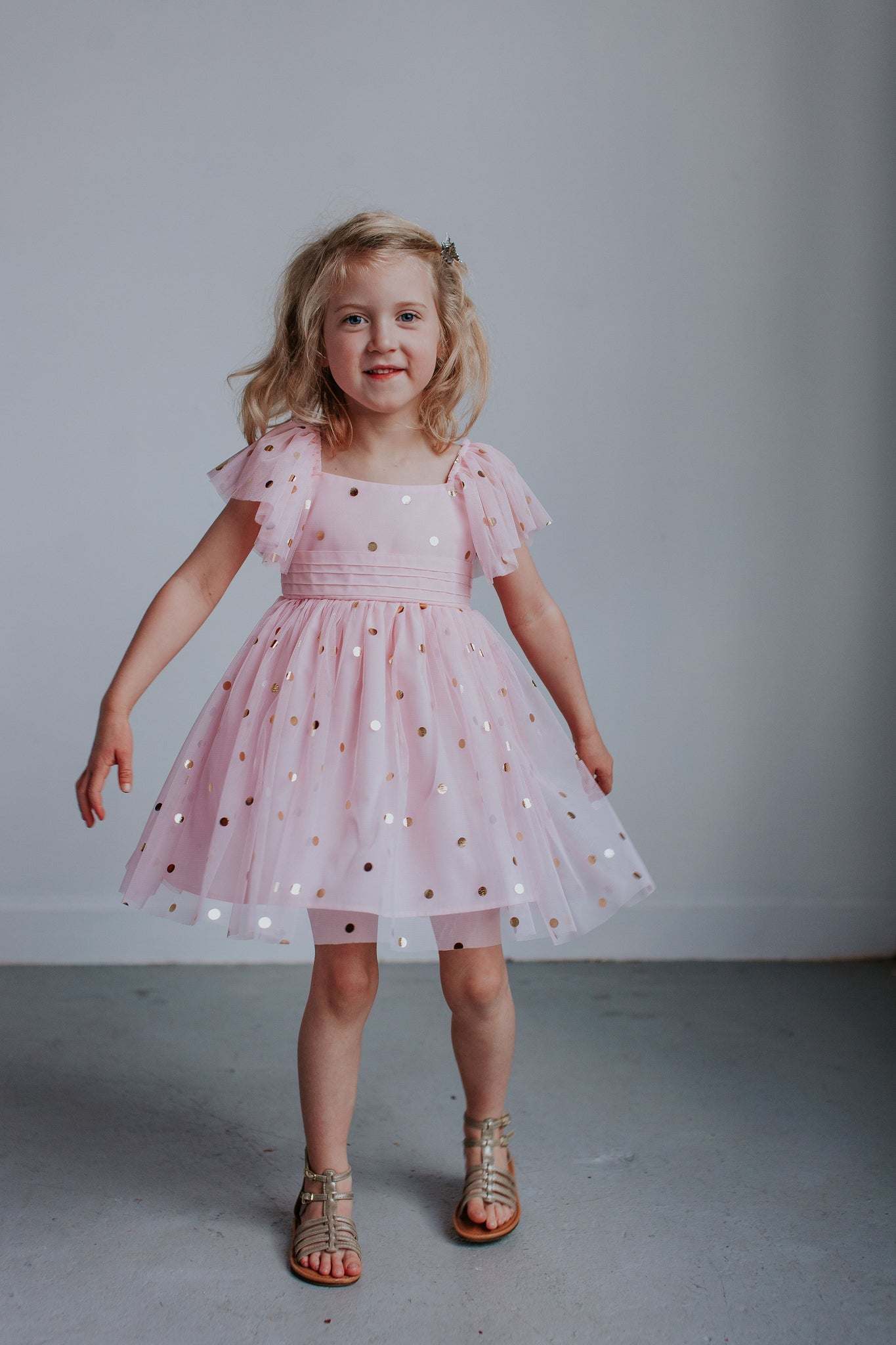 2t pink dress top