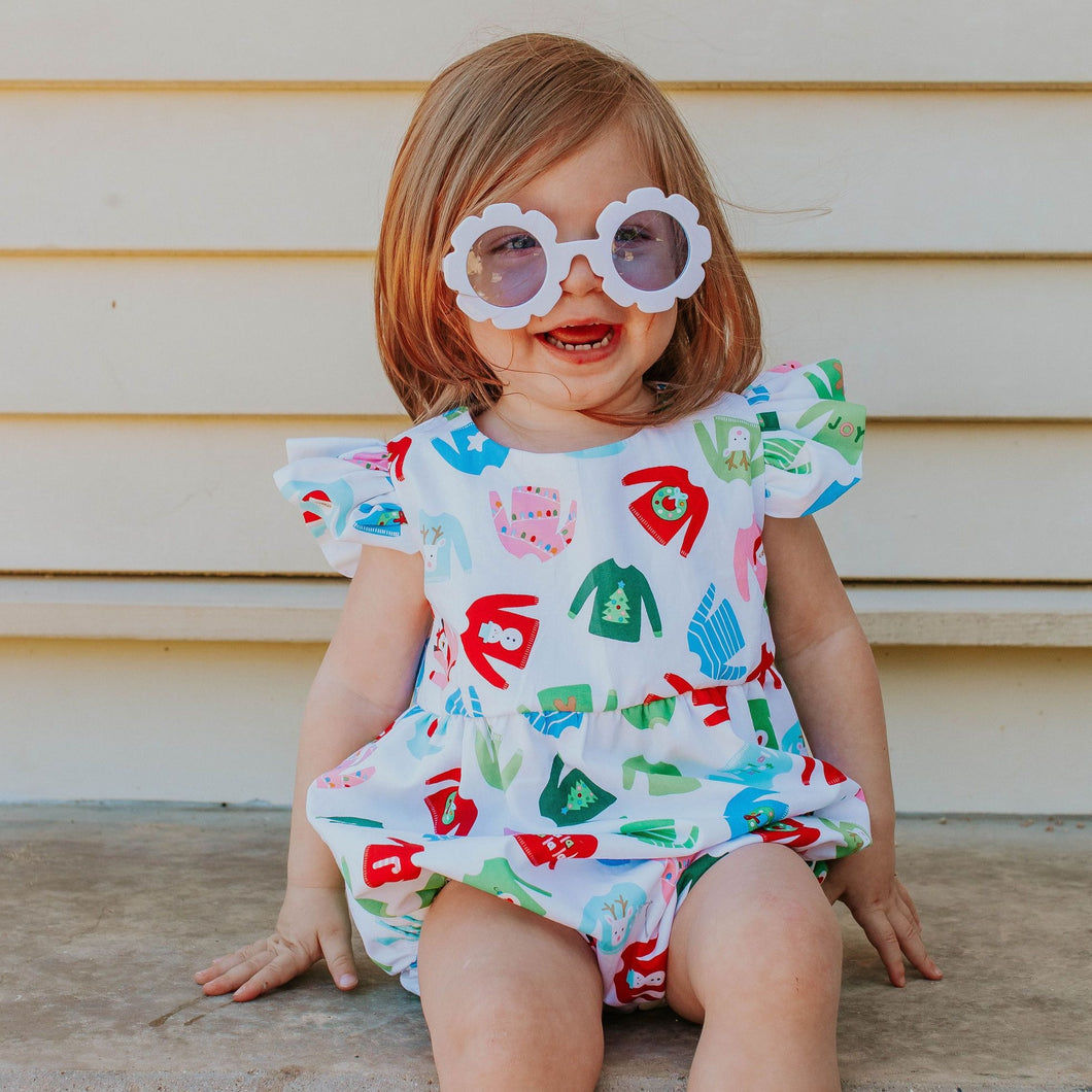 Baby christmas sweater dress top