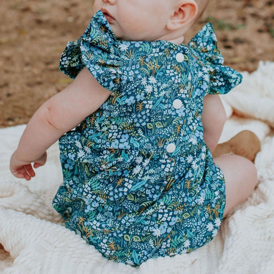 rifle paper bubble romper