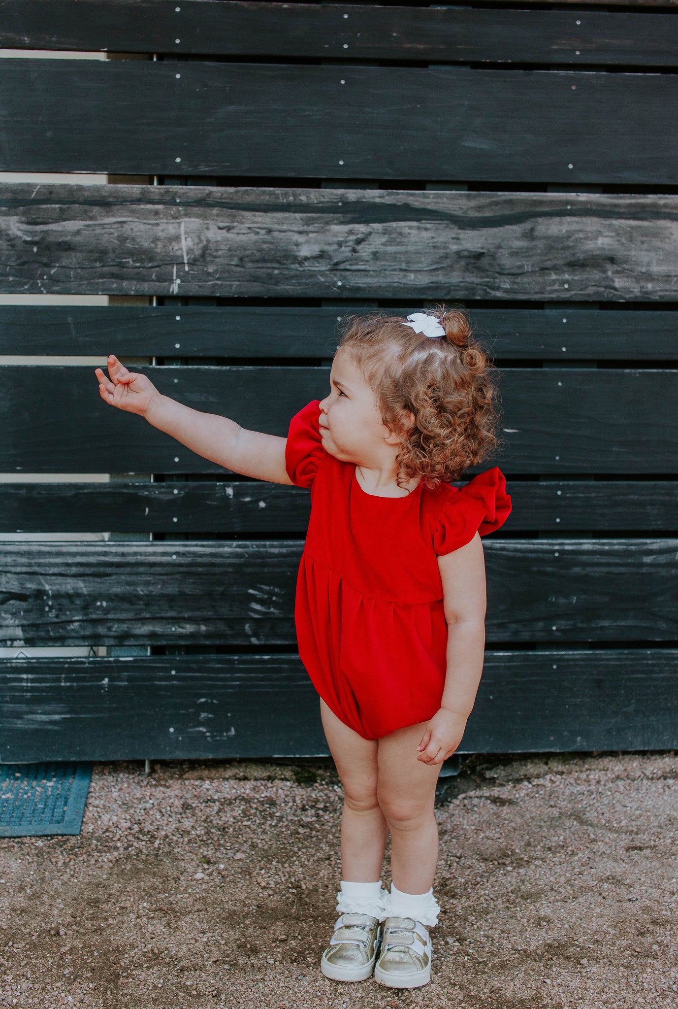 Baby girl deals red shorts