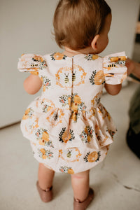 bee themed party outfit for baby