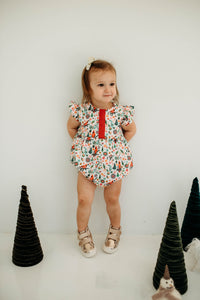 infant girls Christmas outfit