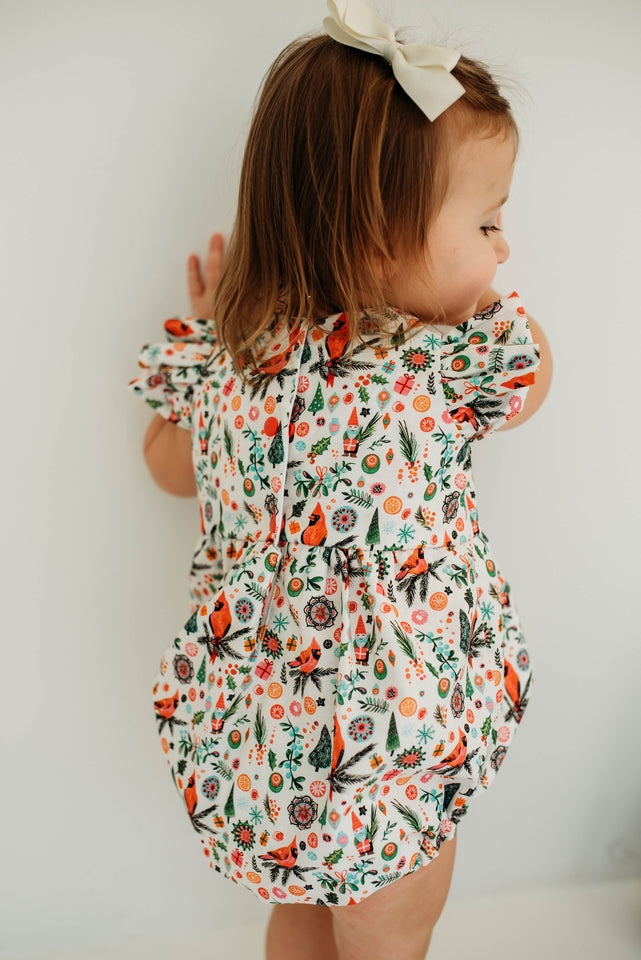 christmas bubble romper