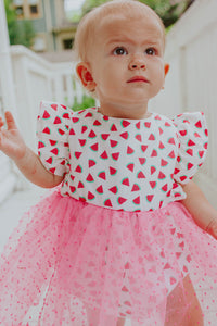 baby girl watermelon dress