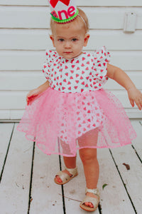 baby girl watermelon party outfit