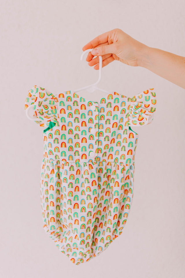 rainbow first birthday outfit
