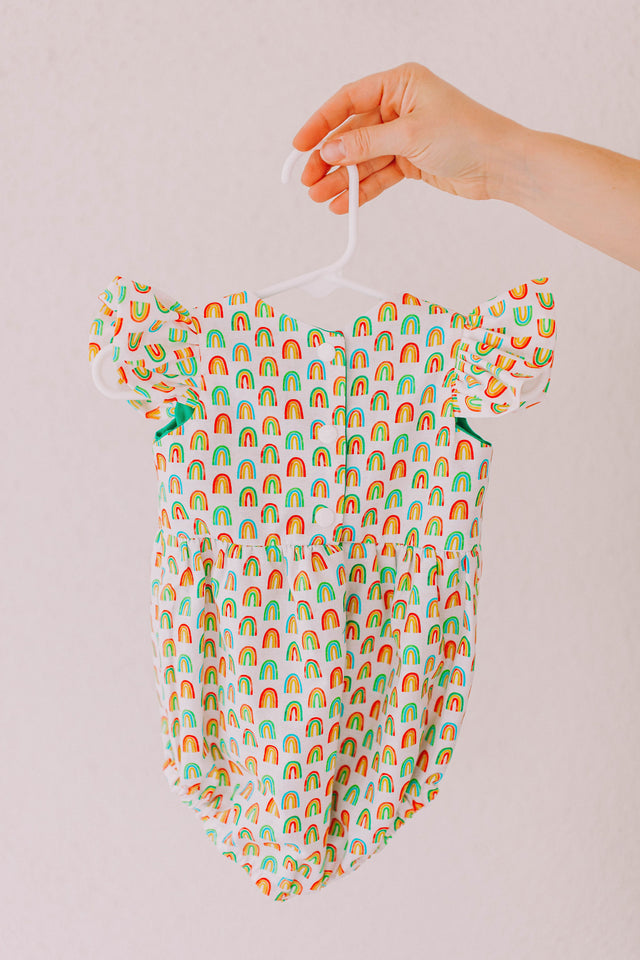 rainbow cake smash outfit