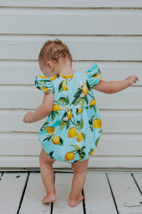 lemon drop first birthday party outfit