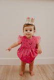 baby girl cake smash outfit