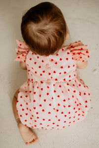 babys first valentines day outfit