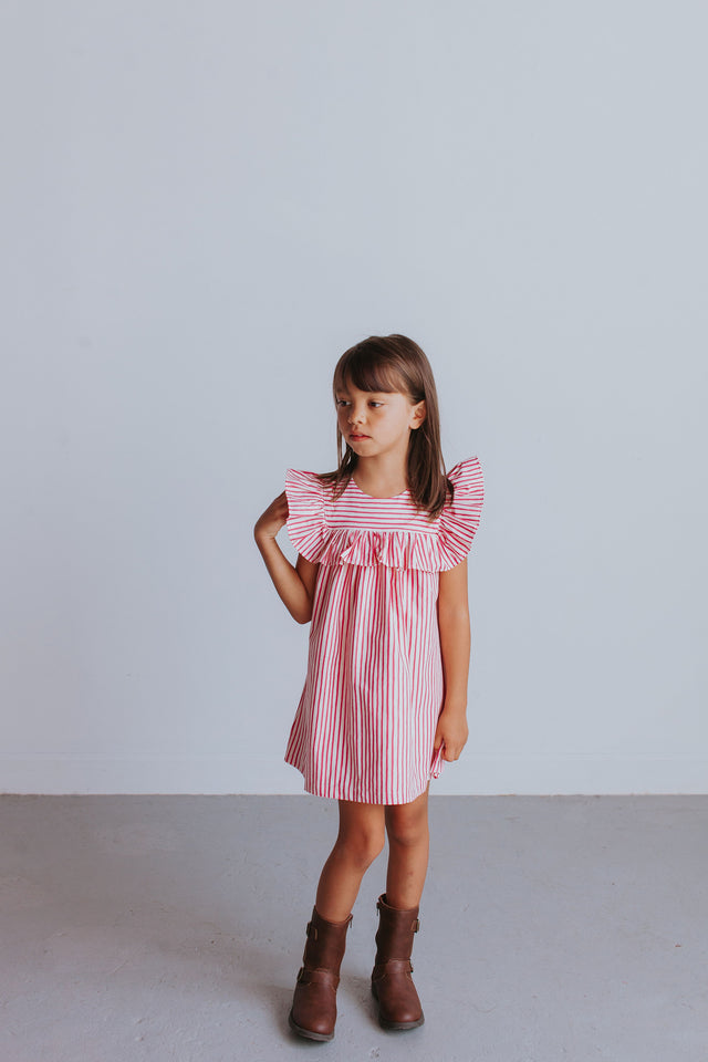 Girl striped store dress