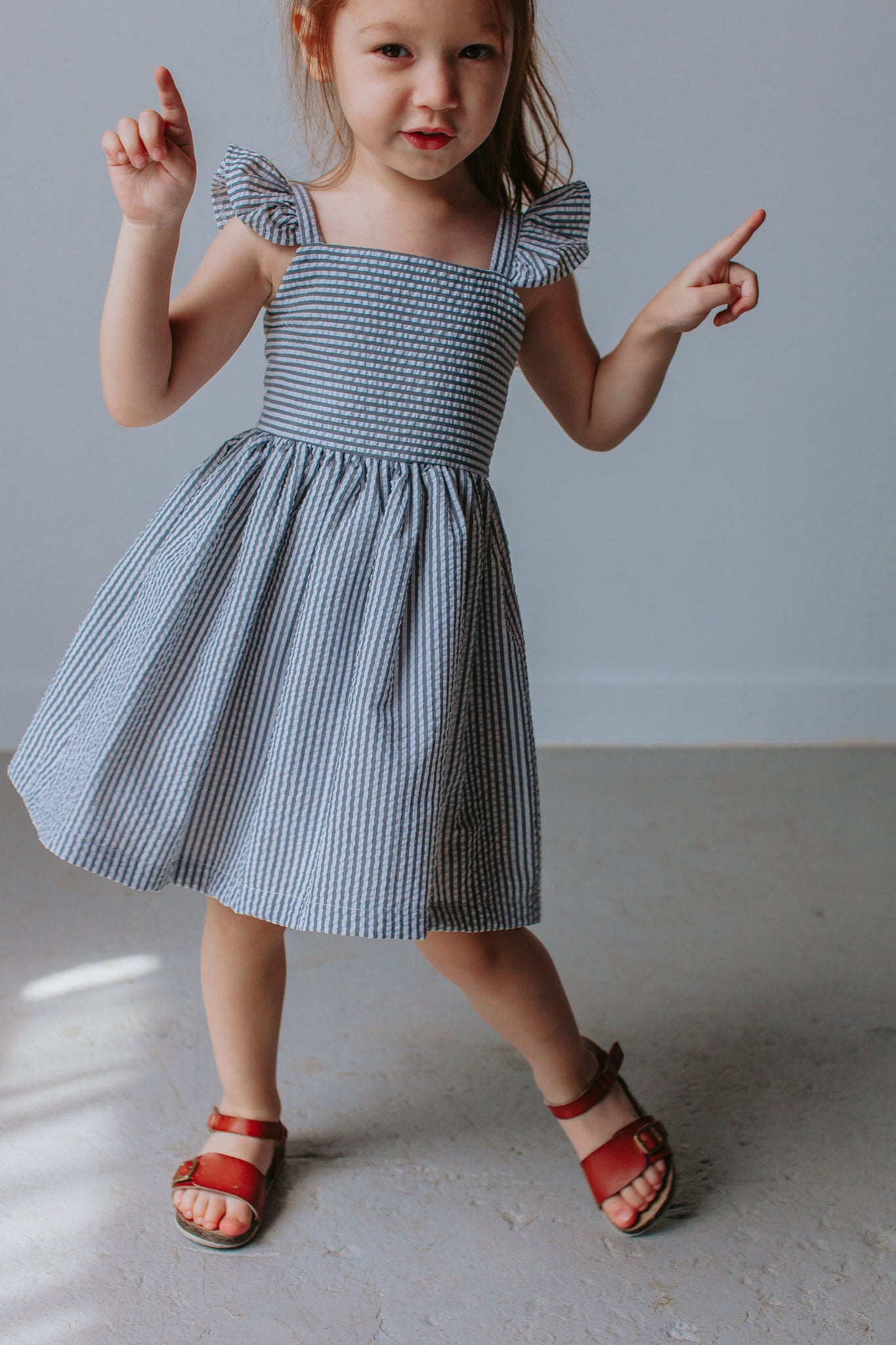 Sunny Dot Little Girls Dress | Attic Sale, Girls Attic :Beautiful Designs  by April Cornell