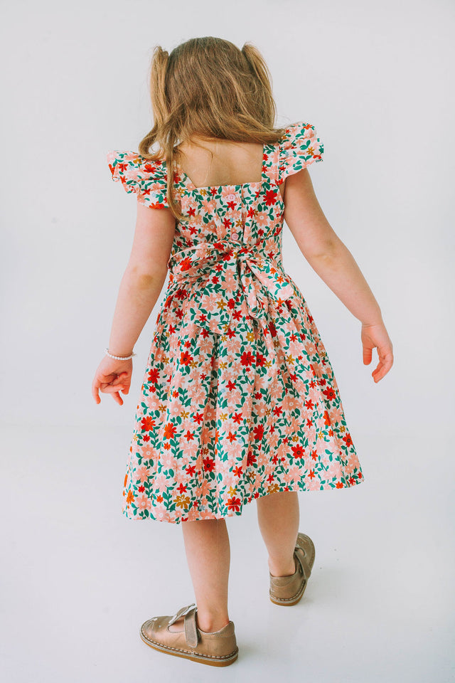ditsy floral twirl dress for girls