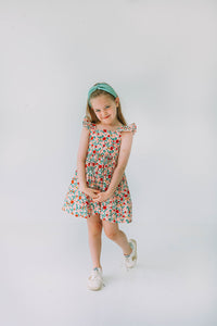 ditsy floral twirl dress for girls