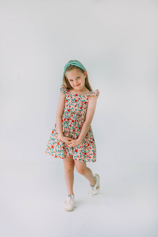 ditsy floral twirl dress for girls