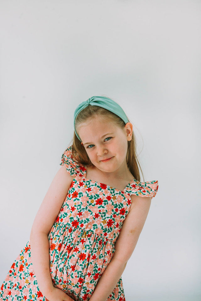 ditsy floral twirl dress for girls