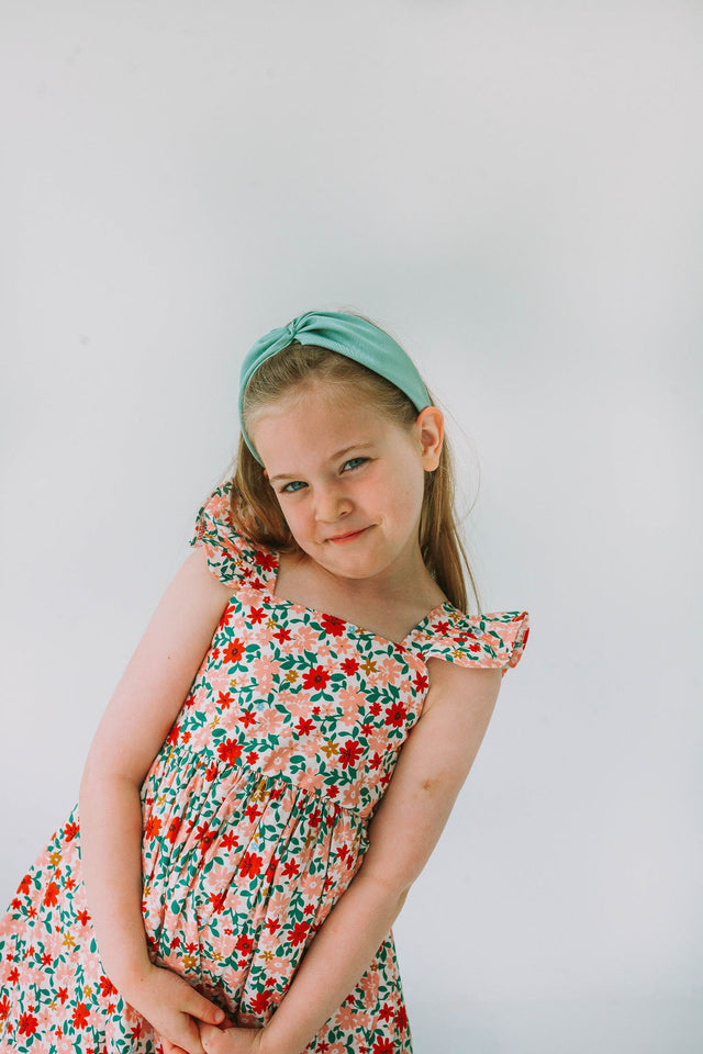 ditsy floral twirl dress for girls