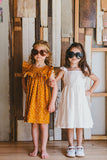 simple white dress for little girl
